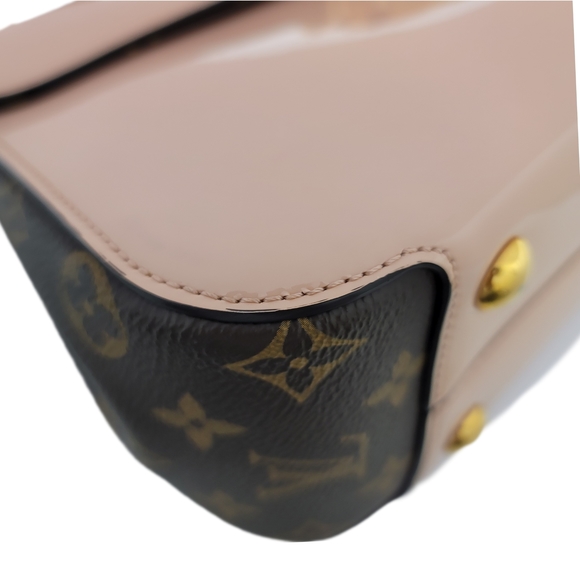 LOUIS VUITTON Cherry Wood PM 2WAY Bag Monogram Vernis Rose Ballerine - Picture 10 of 16